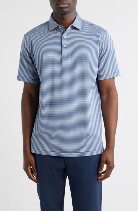 Hales Stripe Performance Jersey Polo