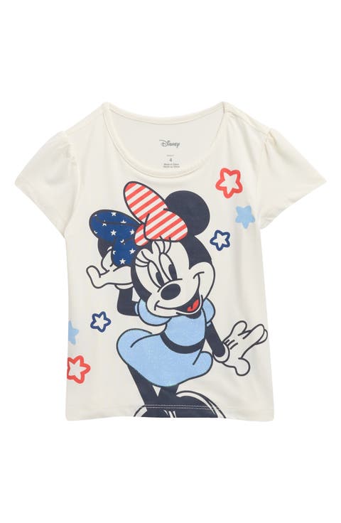 Kids' Disney® Minnie Mouse Graphic T-Shirt (Toddler & Little Kid)