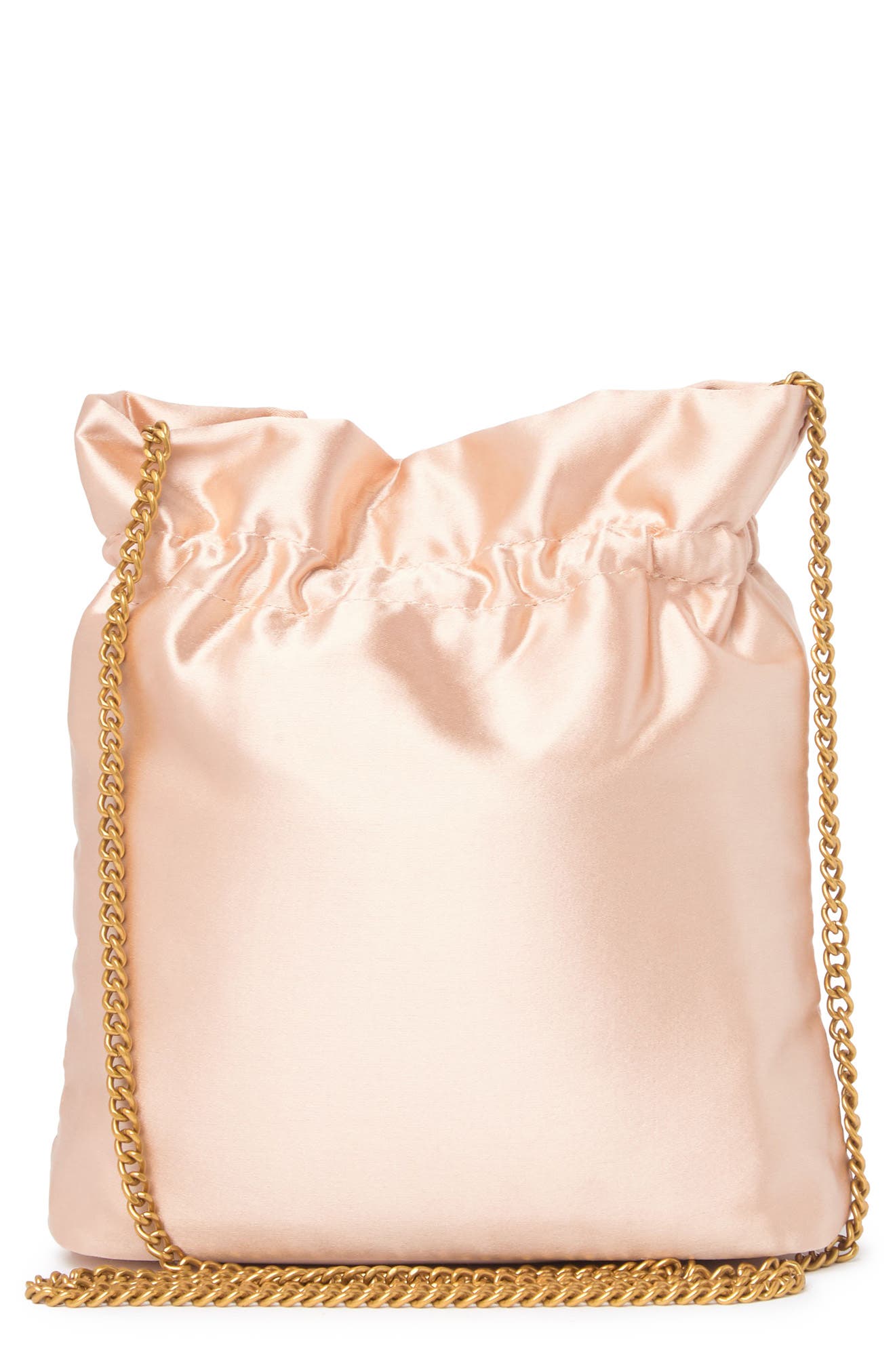 Love Moschino Borsa Chain Strap Satin Bucket Bag (Men) | Nordstromrack