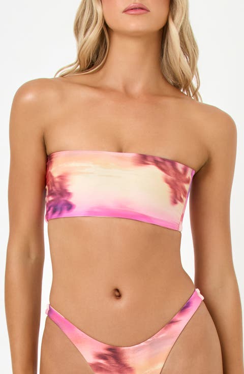 Avalon Reversible Bandeau Bikini Top