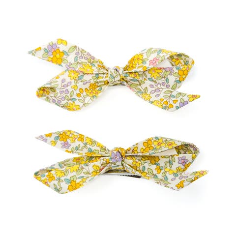 2pc Bow Clip Set