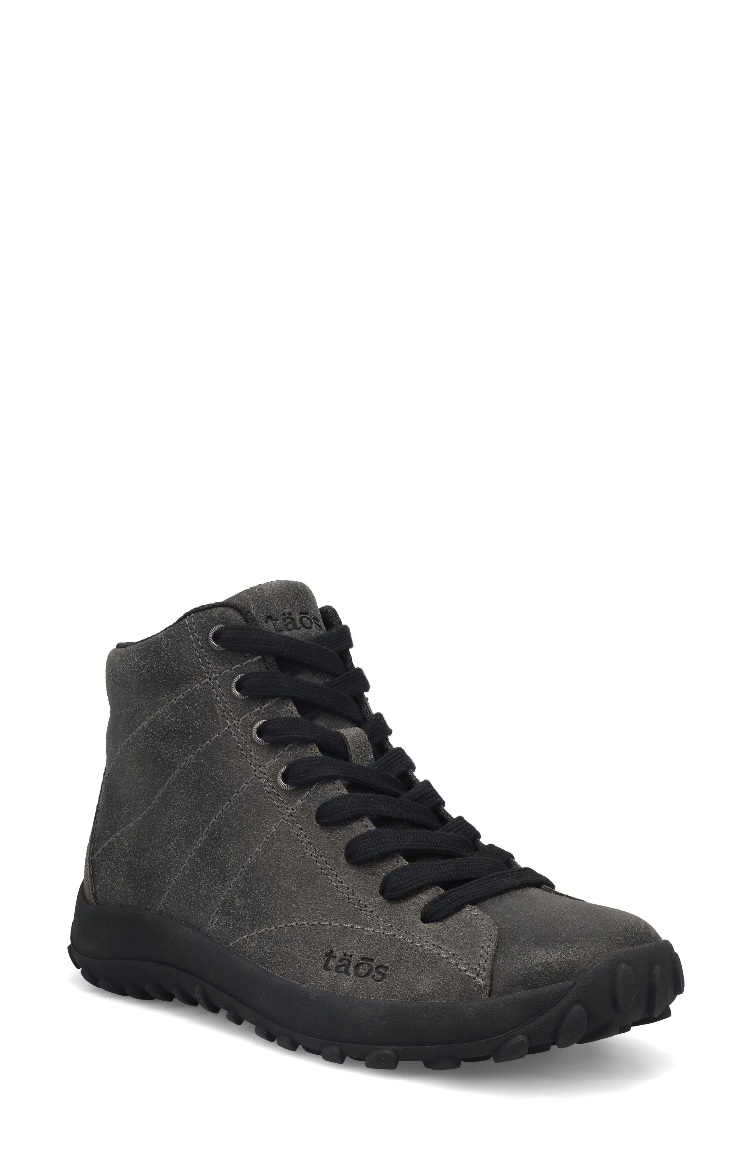 Trail Mix Sneaker Boot, Main, color, CHARCOAL RUFF OUT