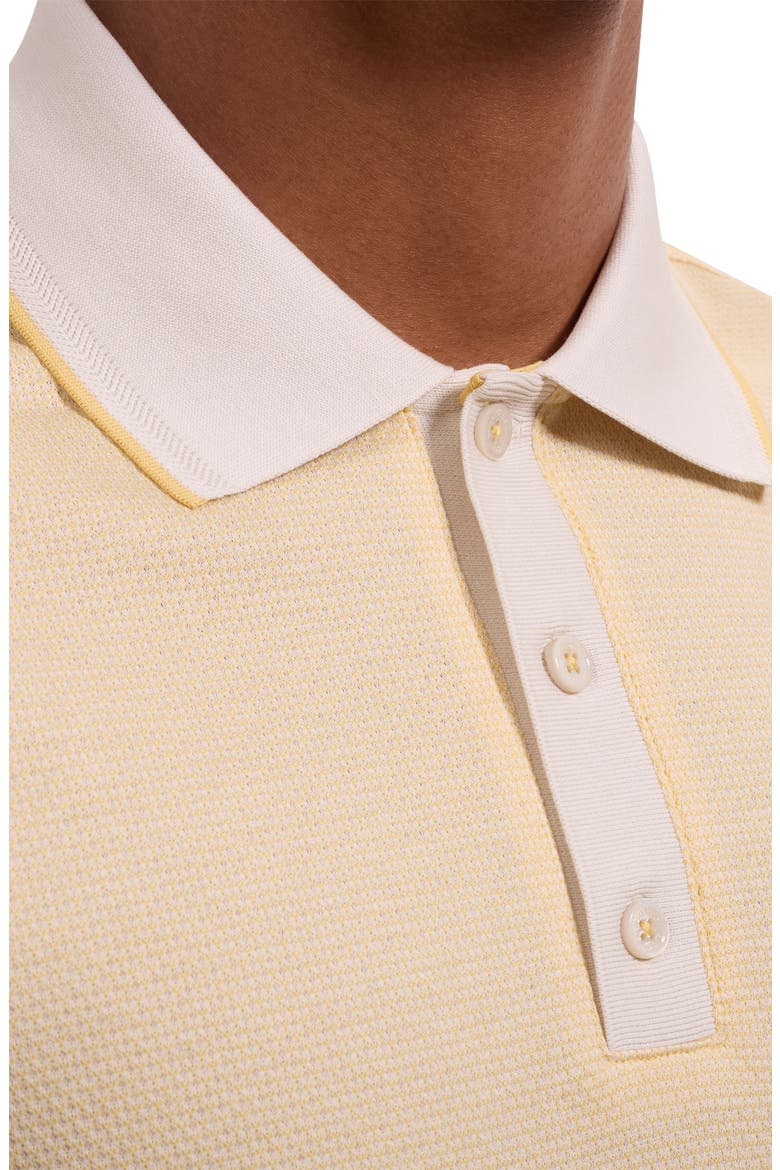 Three Button Cotton Polo, Alternate, color, IVORY