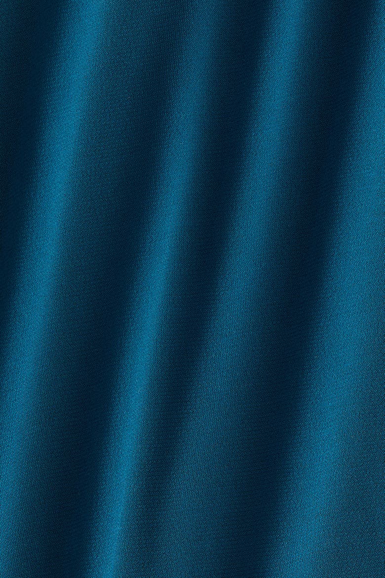 Flounced Halterneck Dress, Alternate, color, Dark turquoise