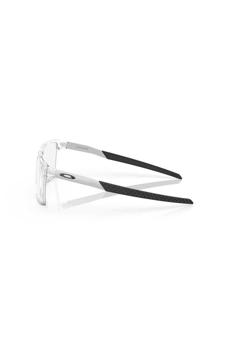 56mm Rectangle optical glasses, Alternate, color, Transparent