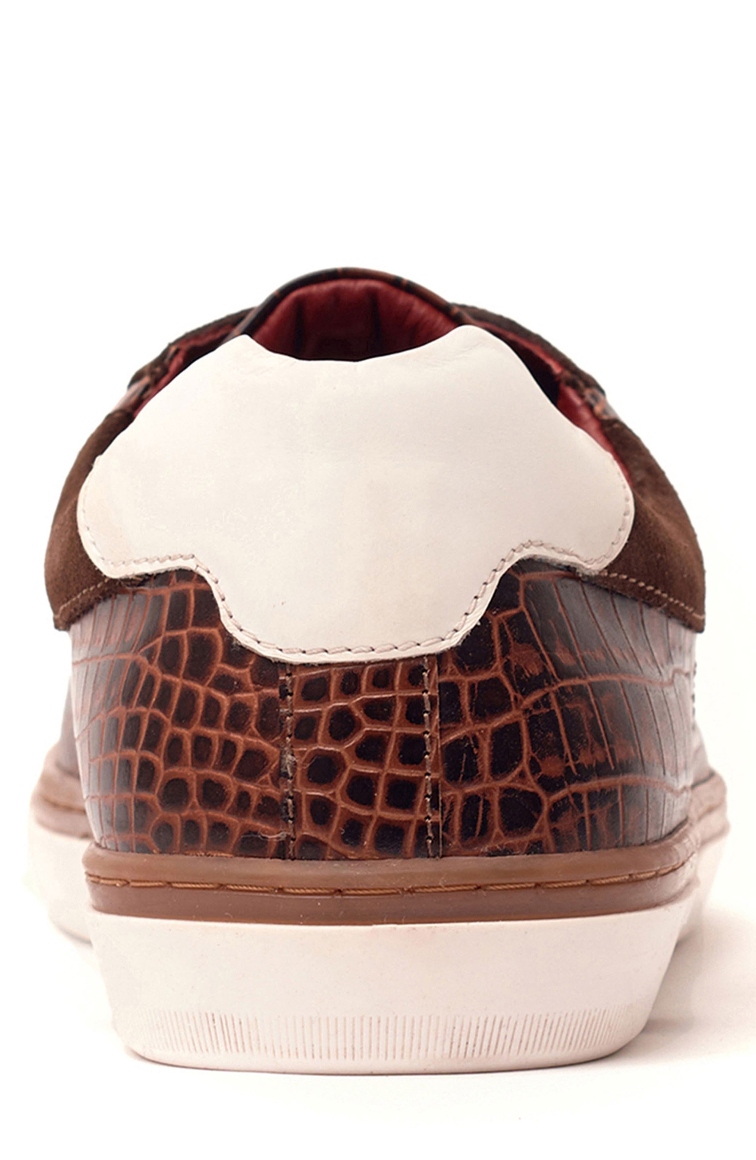 Walker Reptile Embossed Sneaker - image 4