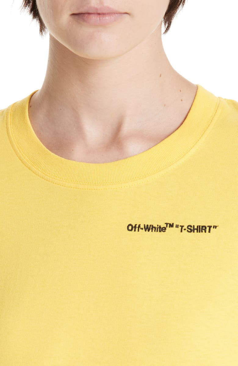 Off-White Quotes Casual Tee, Alternate, color, 