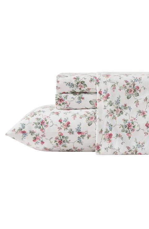 Le Fleur Cotton Flannel Sheet Set