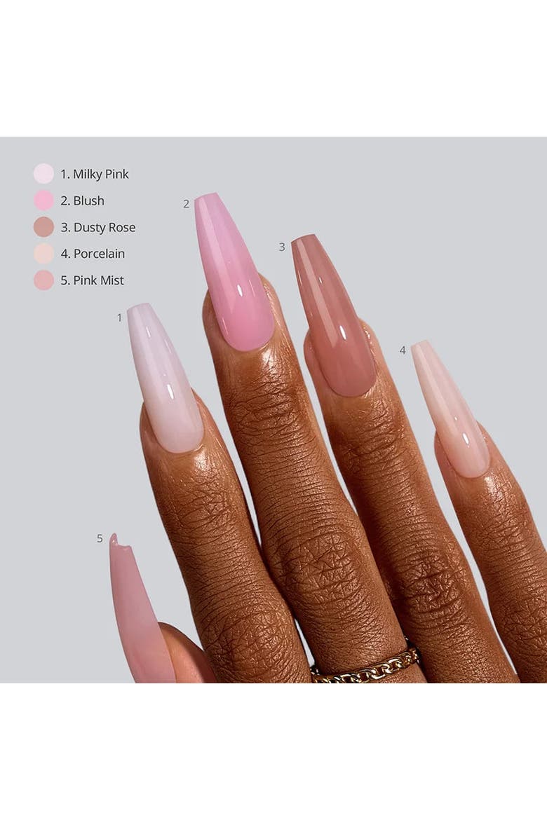 Soft Gel Nail Tips XCOATTIPS® Bare Collection, Alternate, color, Extra Long Coffin