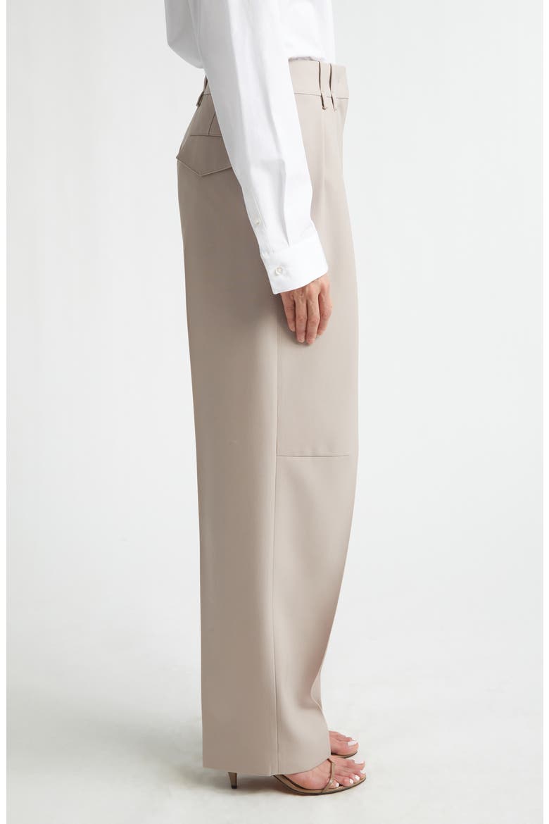 Relaxed Pleated Utility Pants, Alternate, color, MAUVE