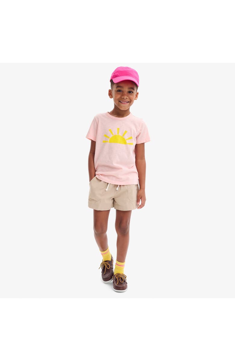Primary Kids Stretch Chino Midi Short, Alternate, color, Light Khaki