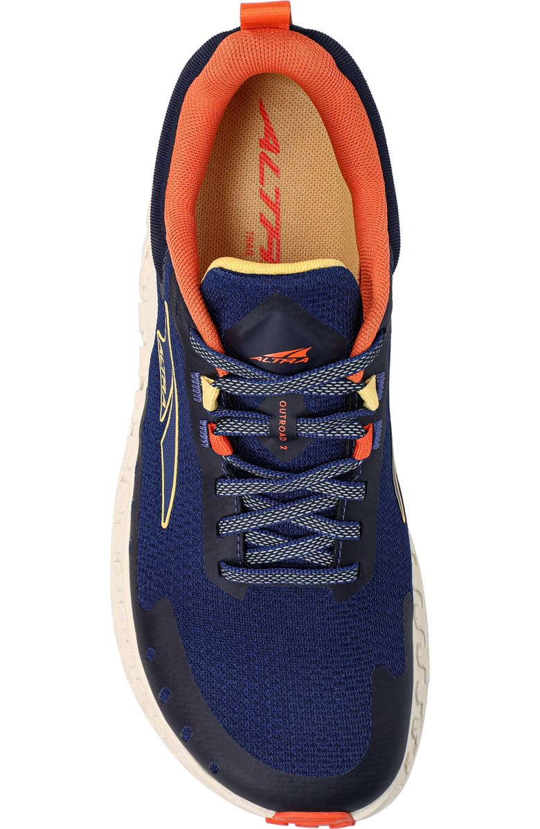 Altra Outroad 2 Trail Running Shoe, Alternate, color, Navy