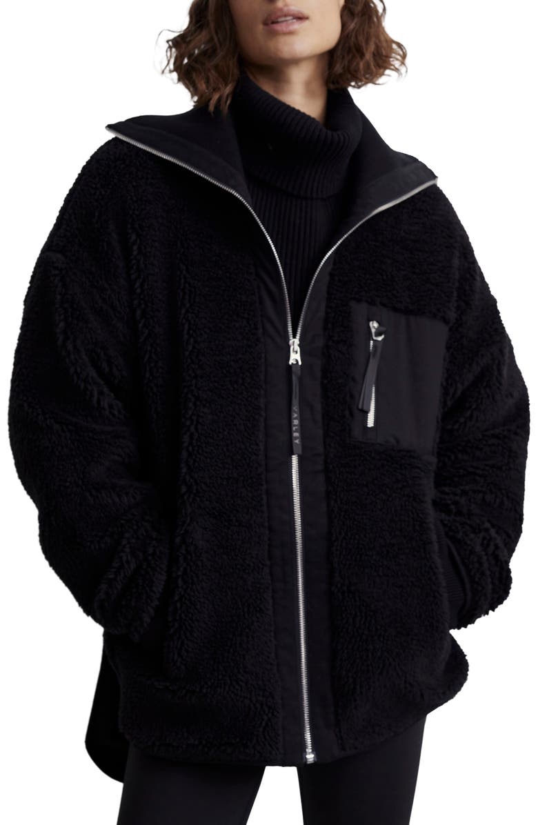 Varley Myla High Pile Fleece Jacket, Main, color, 