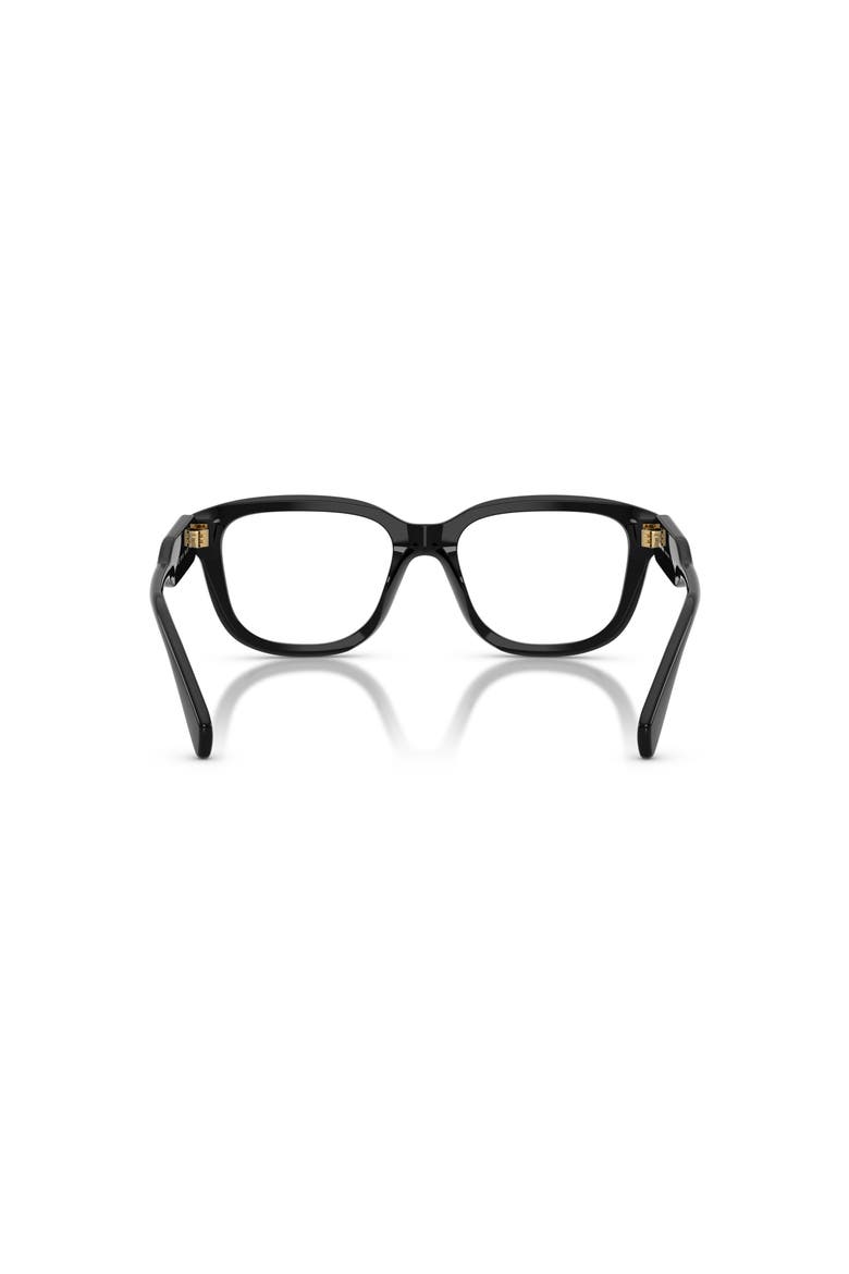 53mm Rectangle optical glasses, Alternate, color, Black