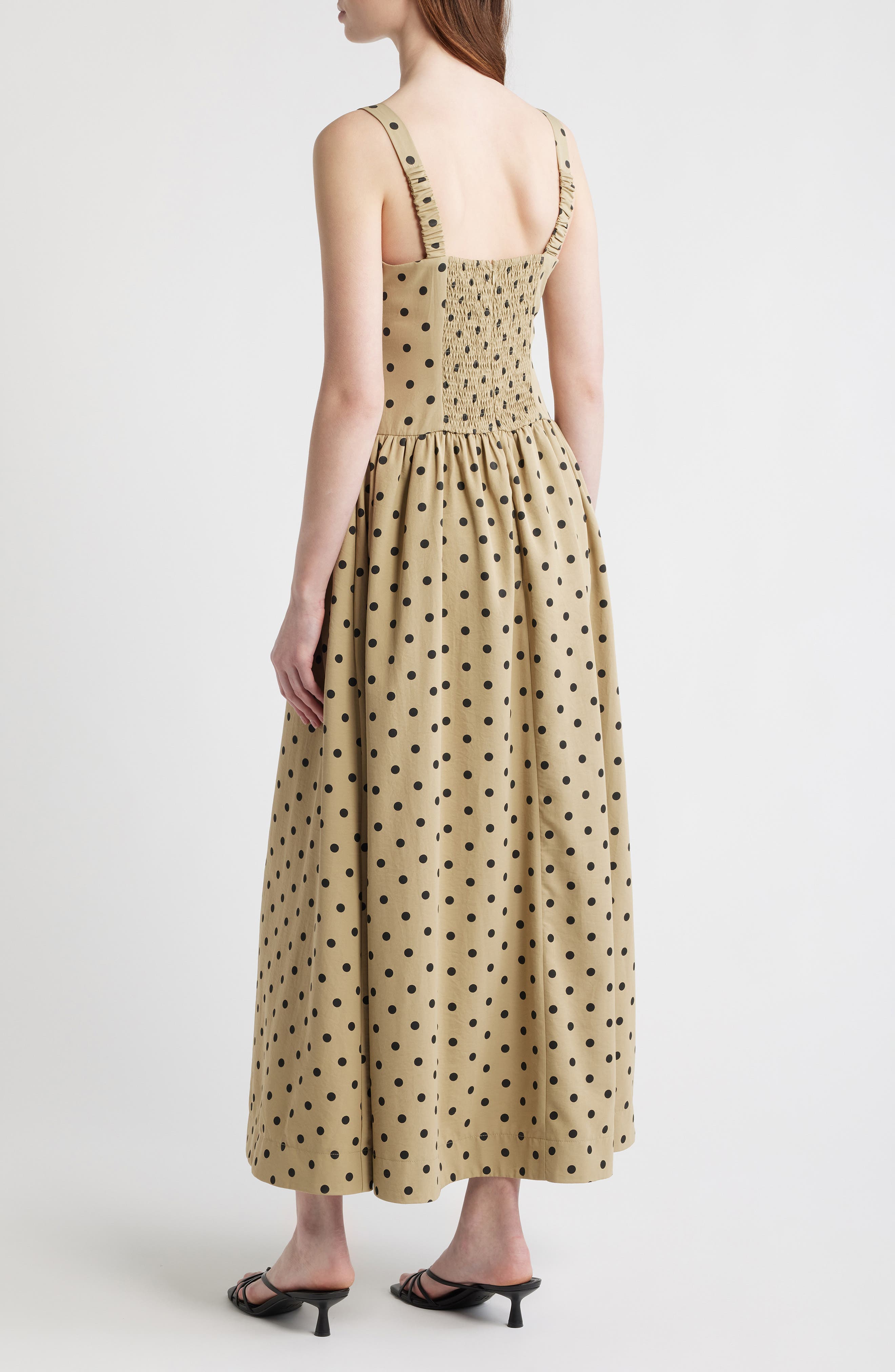 Hadley Dot Sleeveless Maxi Dress - image 2