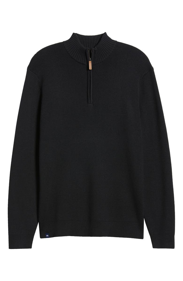 Mizzen+Main Hillcrest Quarter Zip Pullover Sweater, Alternate, color,