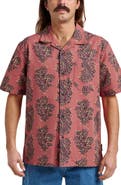 Quiksilver Dynasty Casual Cotton & Linen Camp Shirt