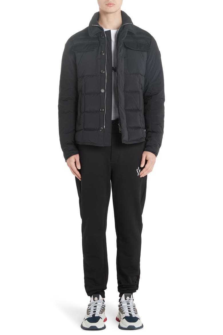 Biolay Down Jacket, Alternate, color, BLACK