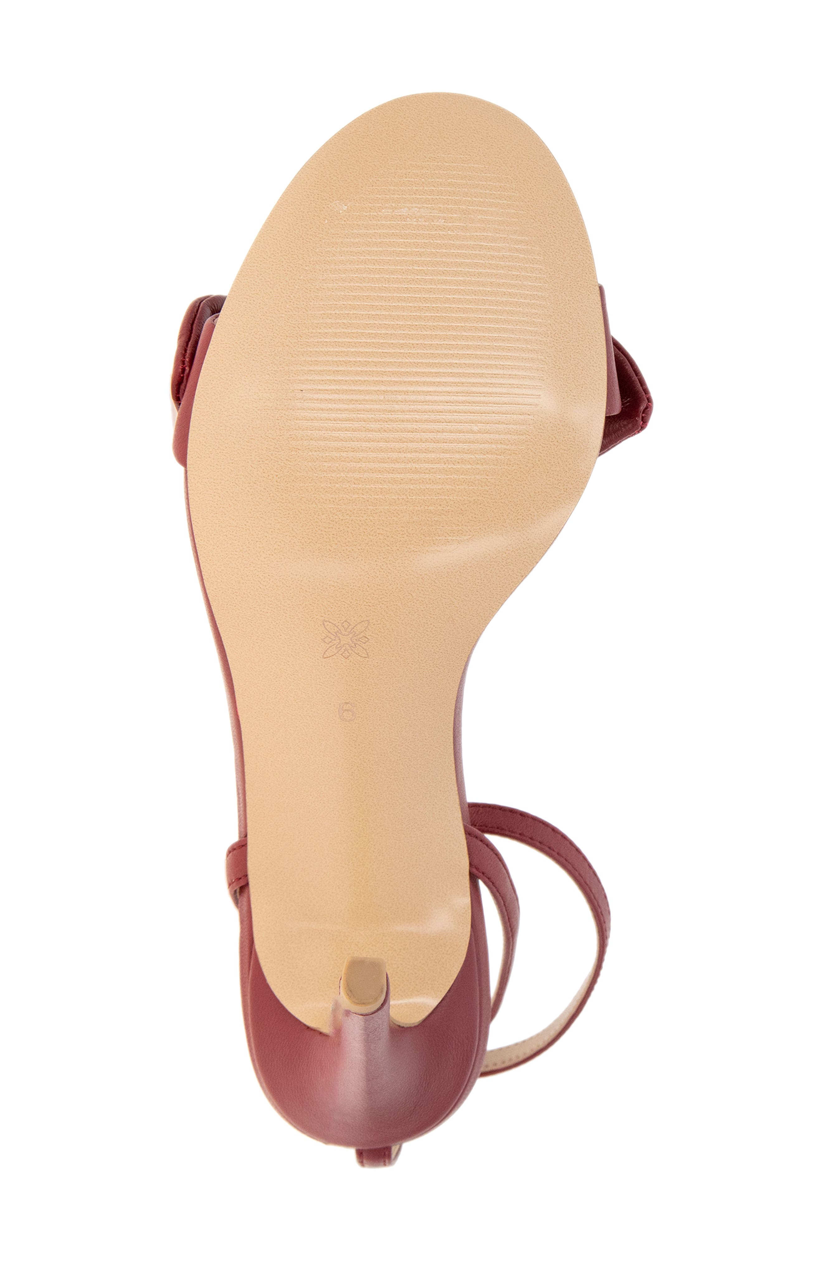 BCBGeneration Jamina Bow Sandal, Alternate, color, Rhubarb