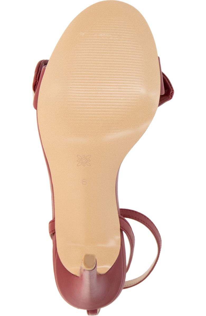 BCBGeneration Jamina Bow Sandal, Alternate, color, Rhubarb