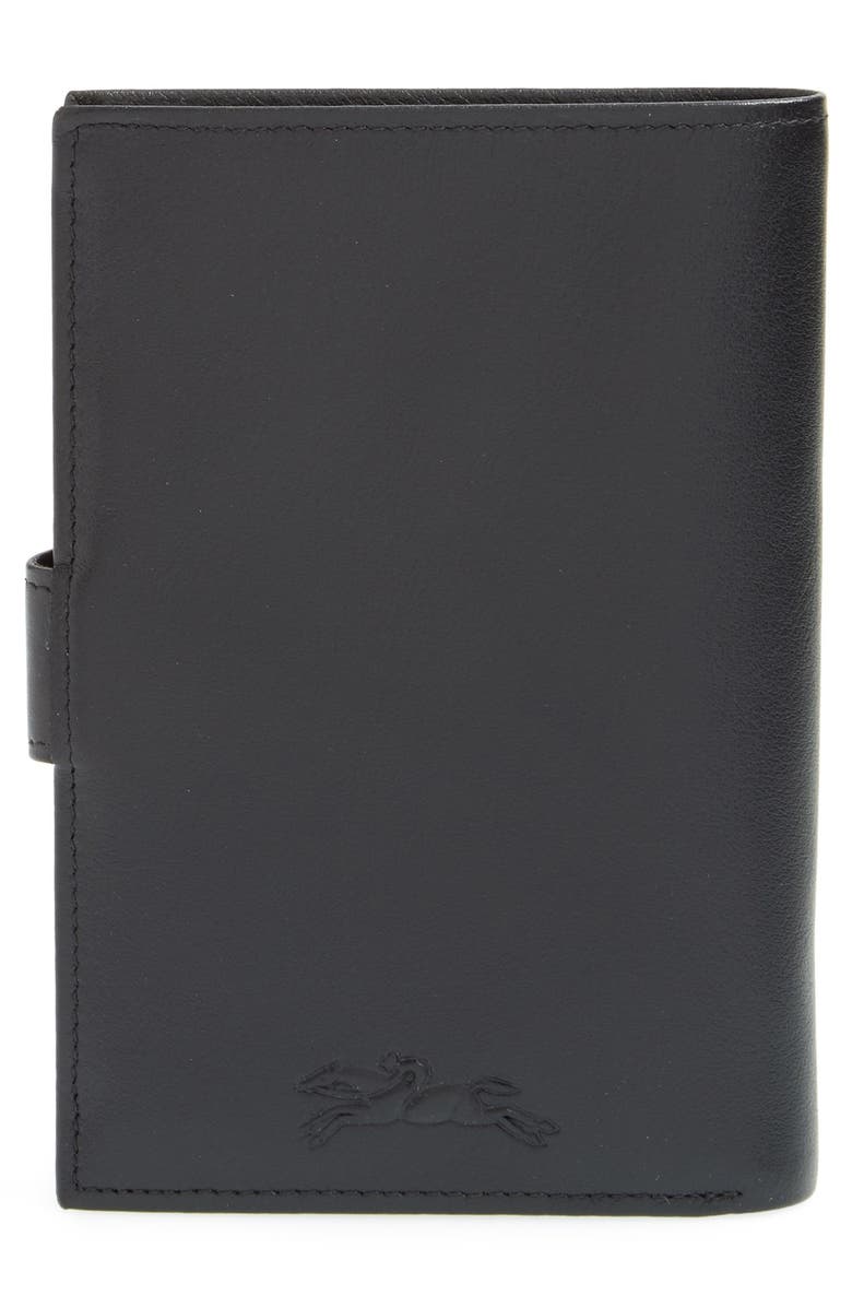Longchamp '2.0' Leather Passport Wallet, Alternate, color,