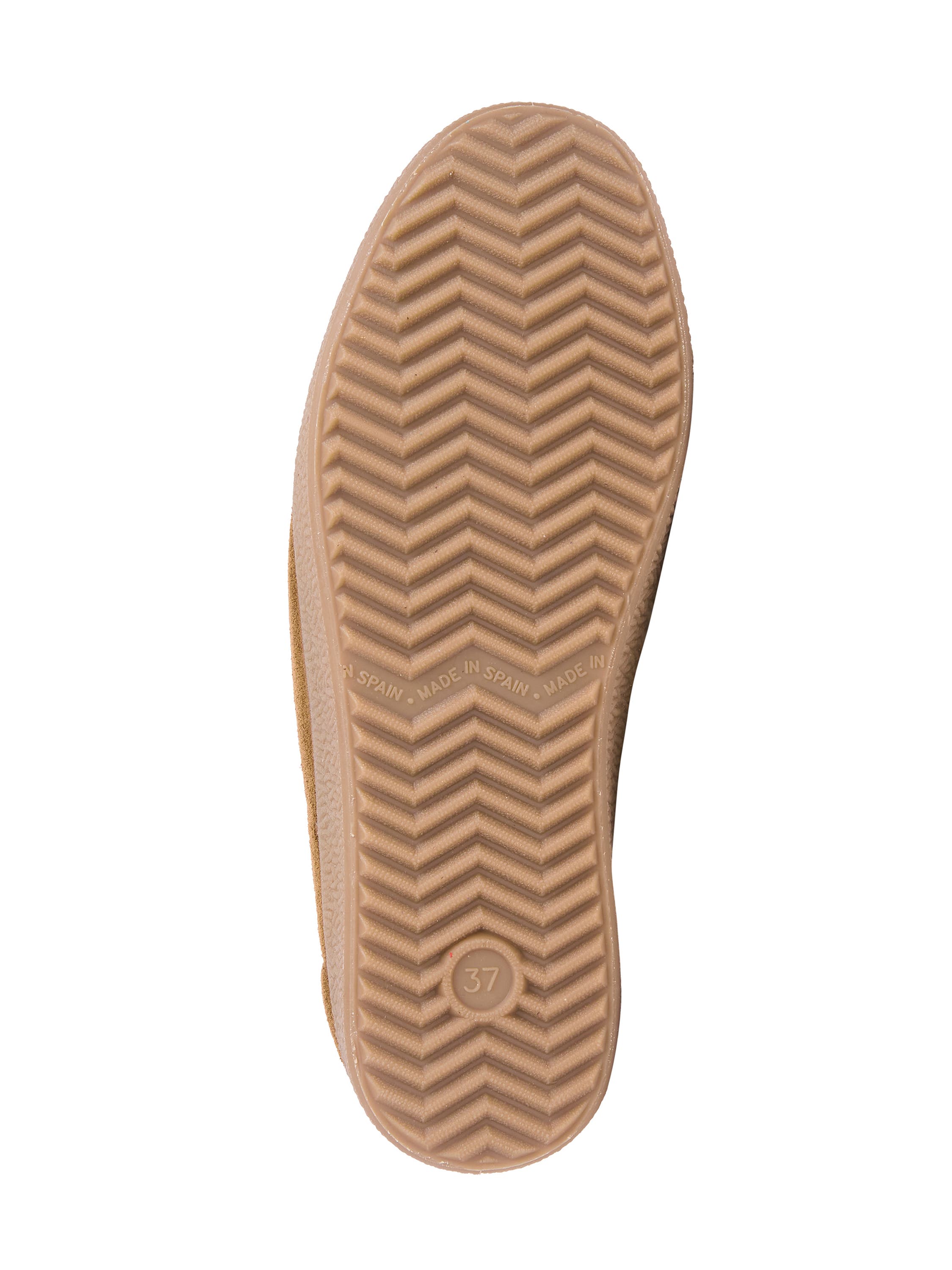 Celtic & Co. Crepe Sole Lace Up Moccasin, Alternate, color, Tan
