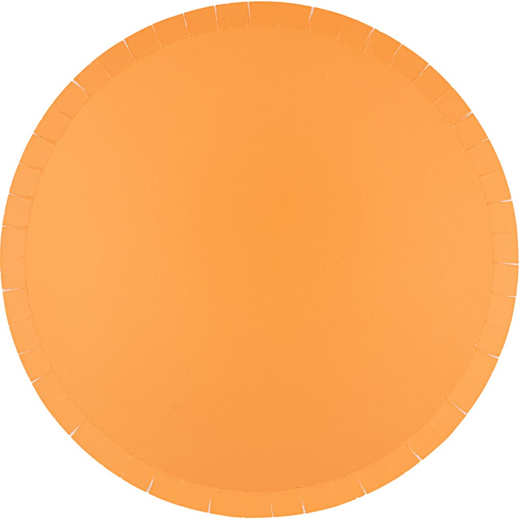 Jollity & Co Shade Collection Dessert Plates In Apricot