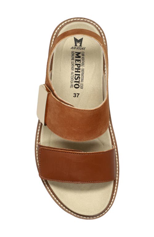 Mephisto Violane Platform Sandal In Chili