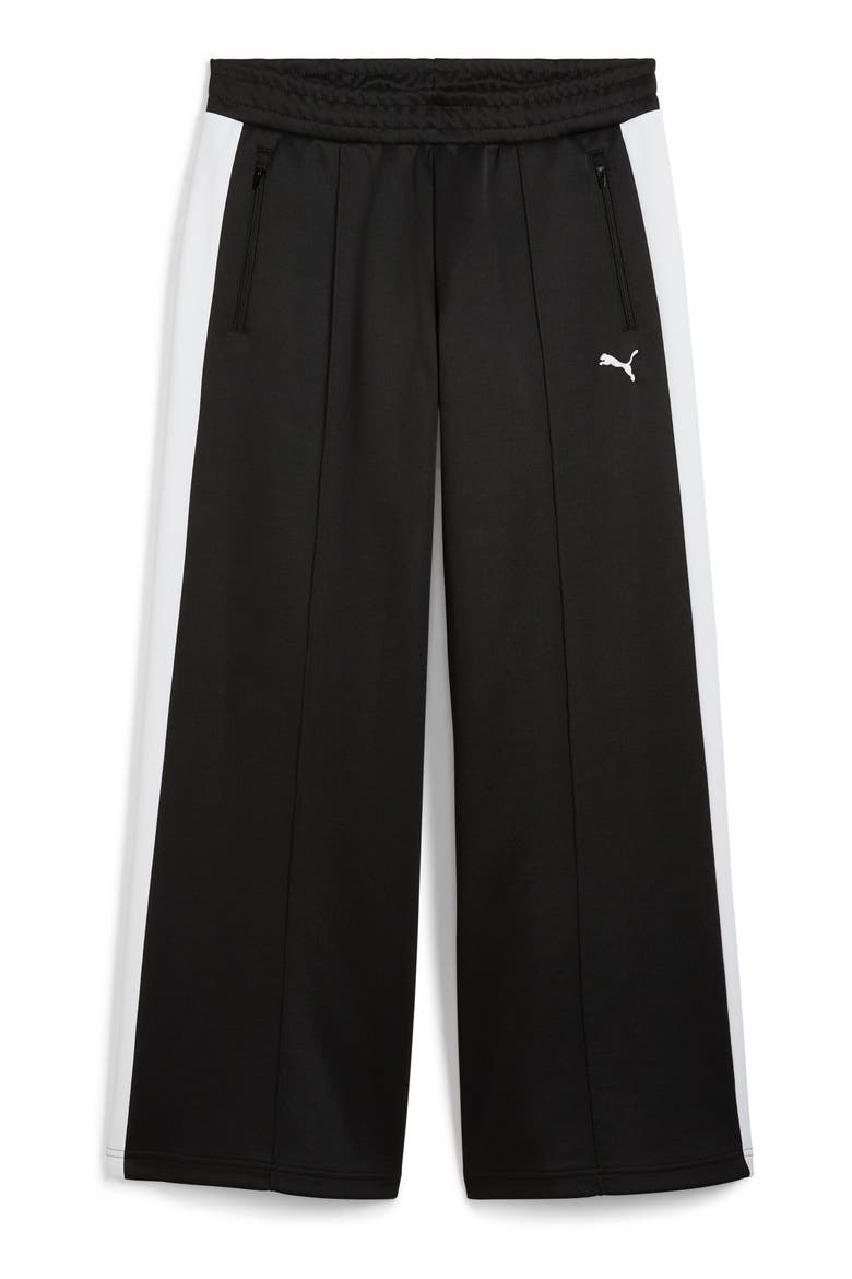 T7 Low Rise Track Pants, Alternate, color, BLACK