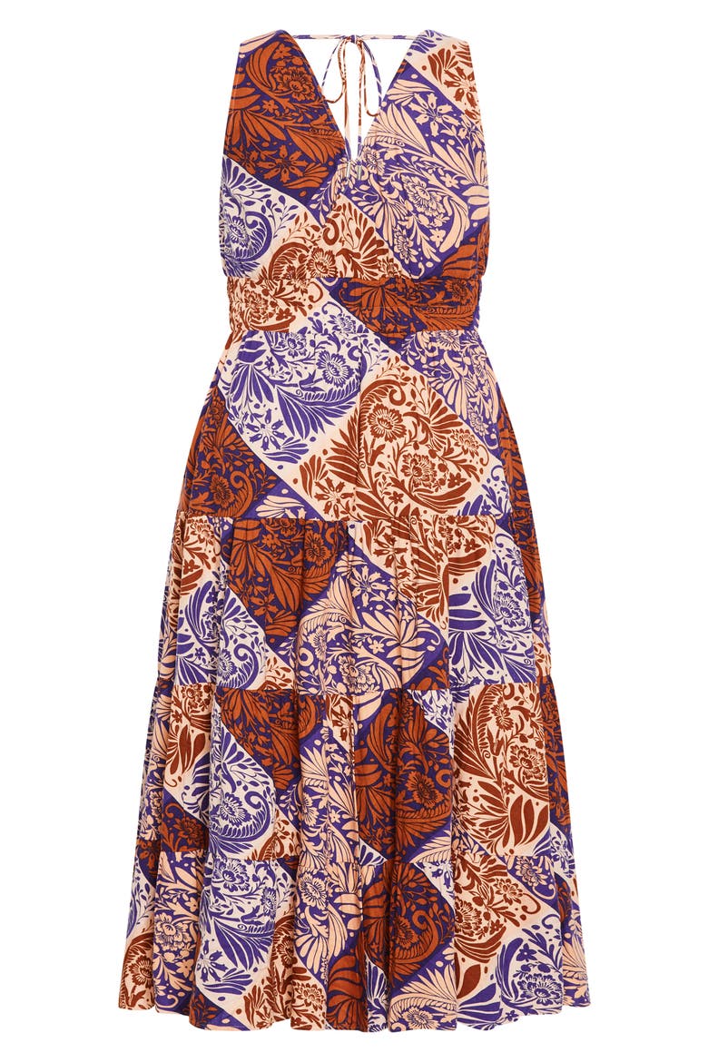 Becca Print Sleeveless Maxi Dress, Alternate, color, PRINT