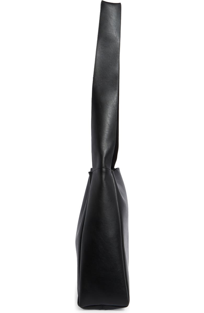 BCBG Extra Long Strap Tote Bag, Alternate, color, Black