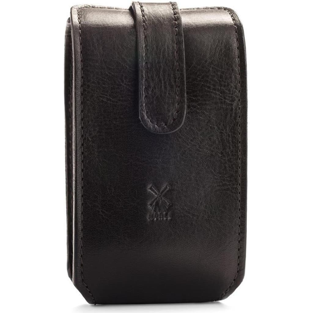MÜHLE Black Leather Travel Razor & Shaving Brush Case  product