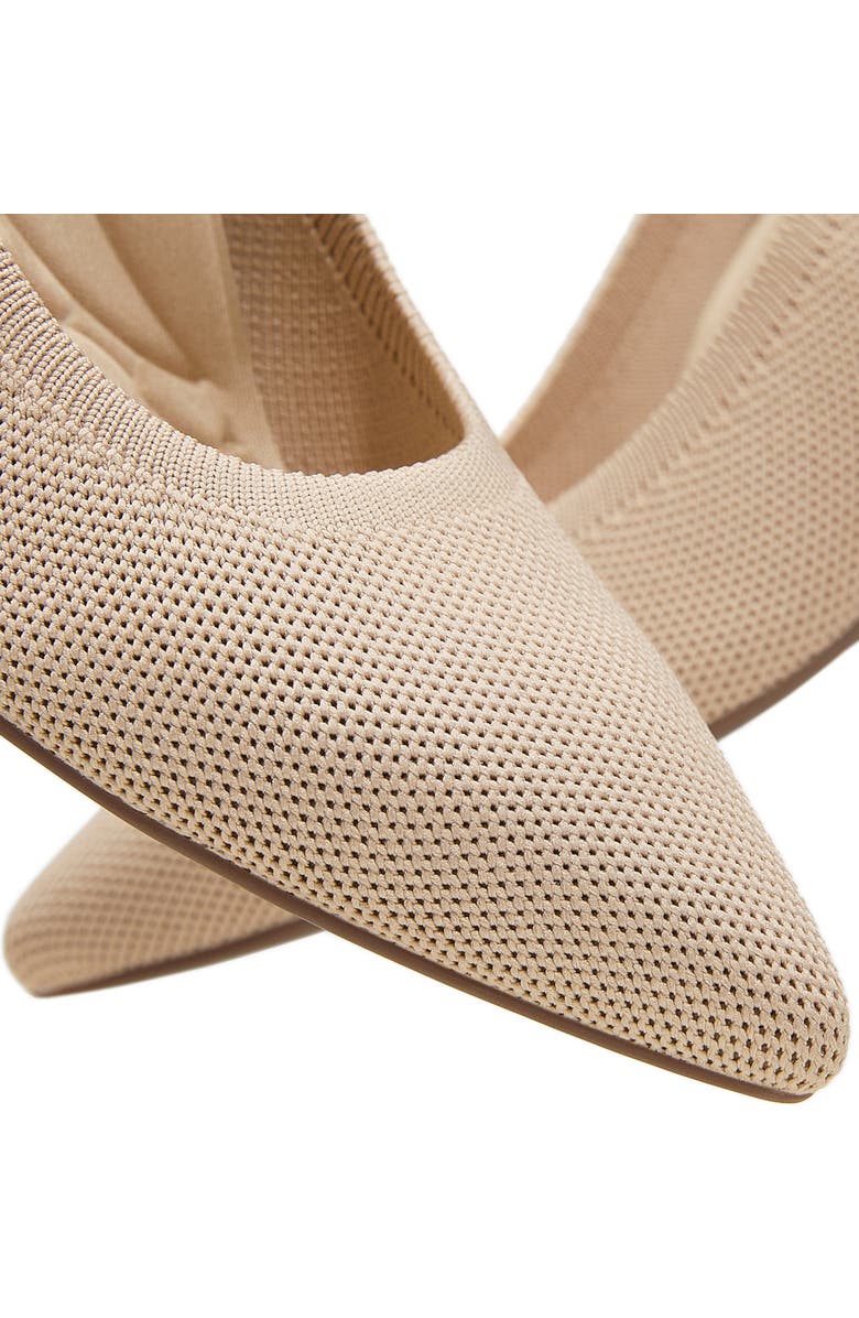 VIVAIA Pointed-Toe Wedge, Alternate, color, Almond