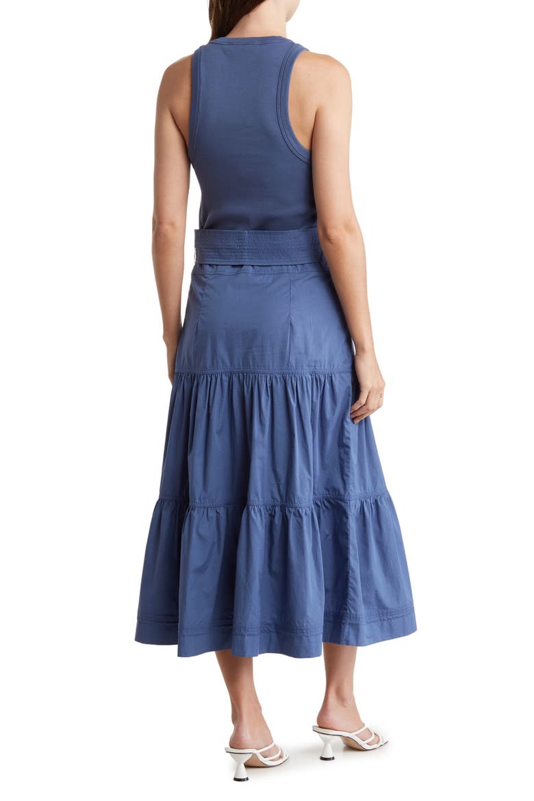 Austyn Dress, Alternate, color, STEEL BLUE