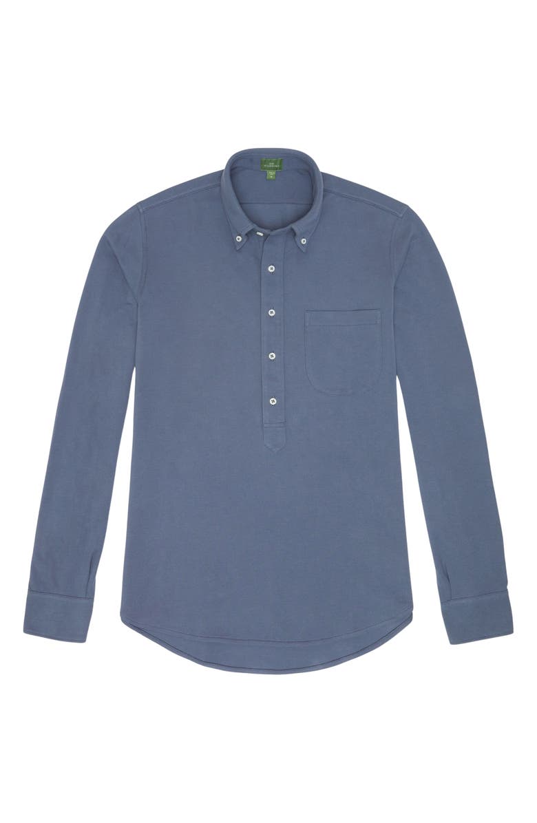 Sid Mashburn Long Sleeve Button-Down Polo, Alternate, color, 
