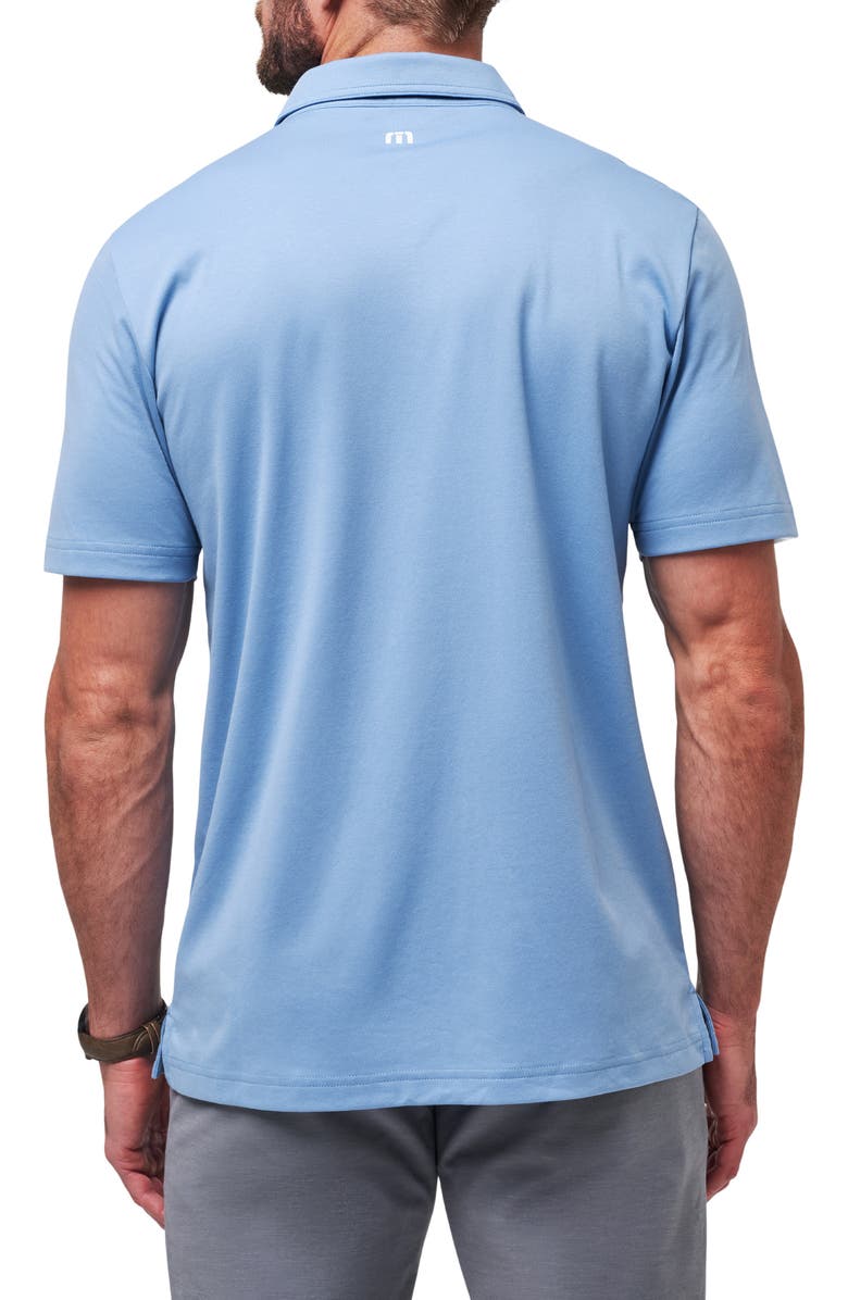 TravisMathew Leid Back Polo, Alternate, color, Quiet Harbor