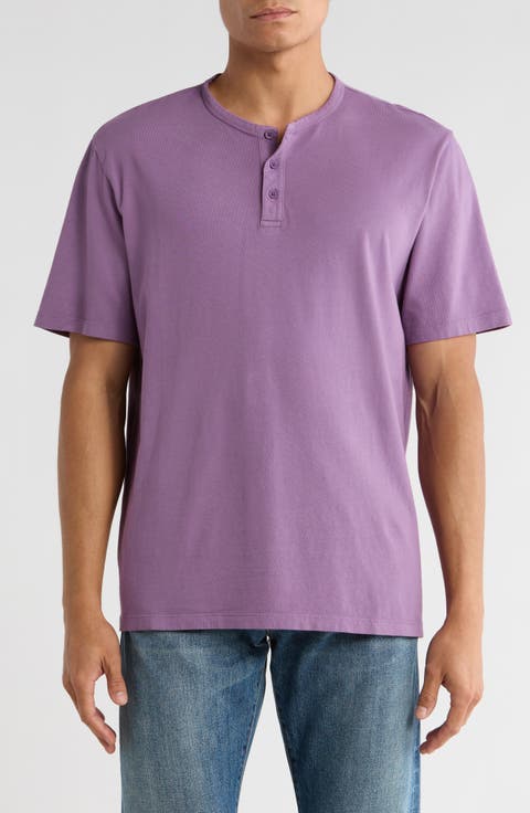 Short Sleeve Henley