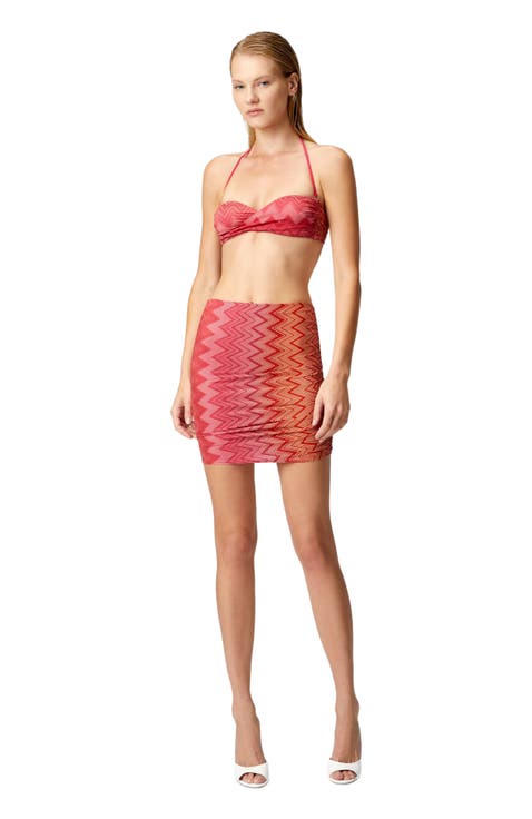 スカート MISSONI FW25 Vanity and lame skirt (DS25WH00BK01BY L905E) Long Skirt with Slit Black | Missoni