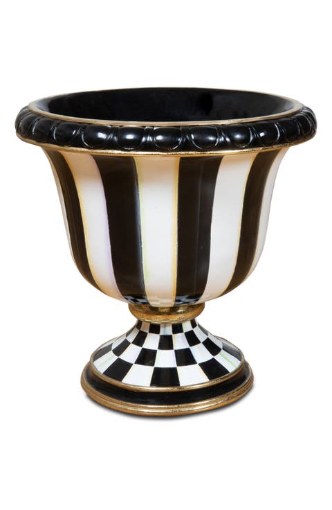 Courtly Stripe Urn