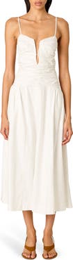 Nia Sawtelle Sleeveless Cotton Midi Dress
