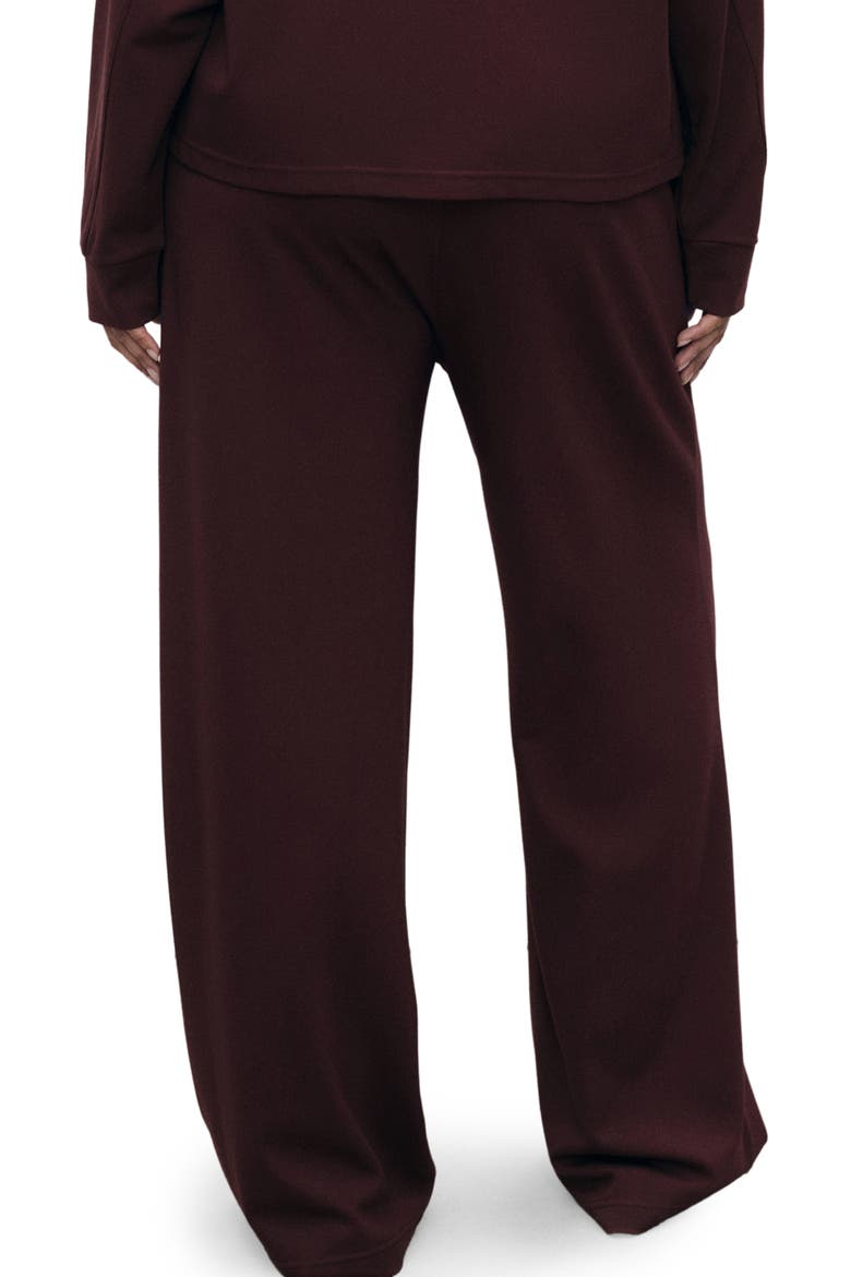 Florida Elastic Waist Pants, Alternate, color, BURGUNDY
