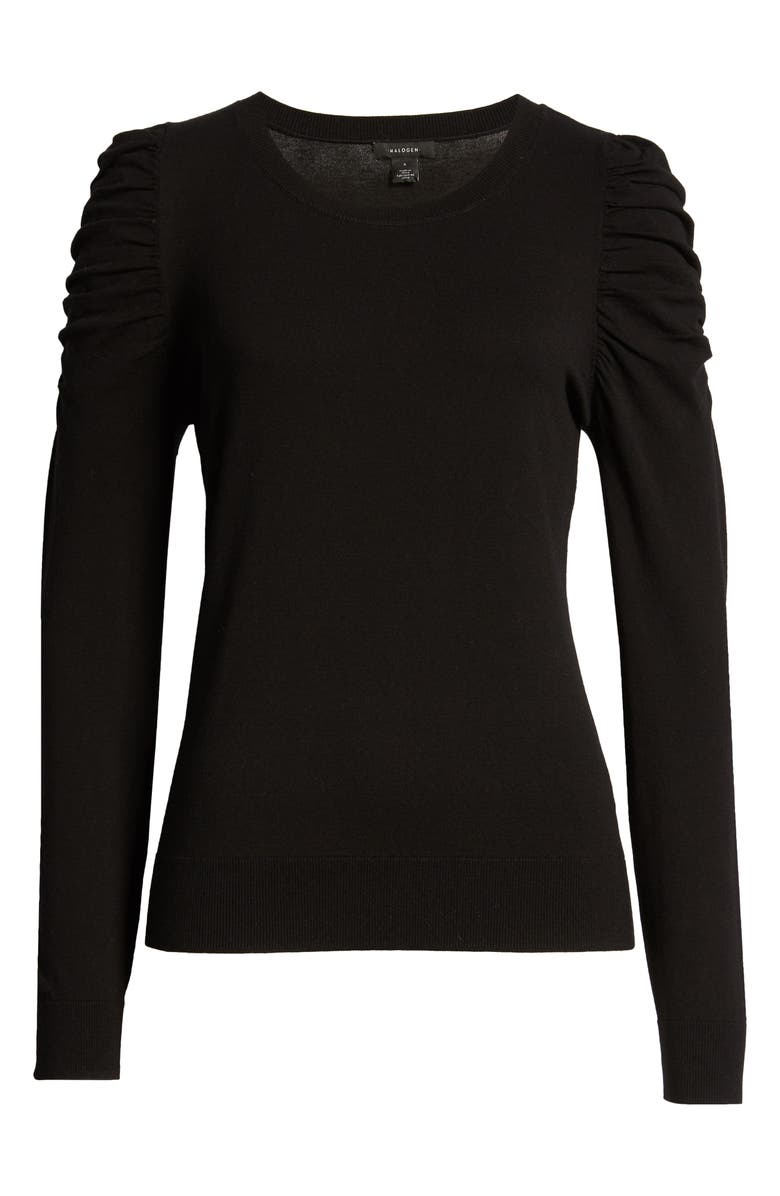Halogen<sup>®</sup> Puff Sleeve Sweater, Alternate, color, 
