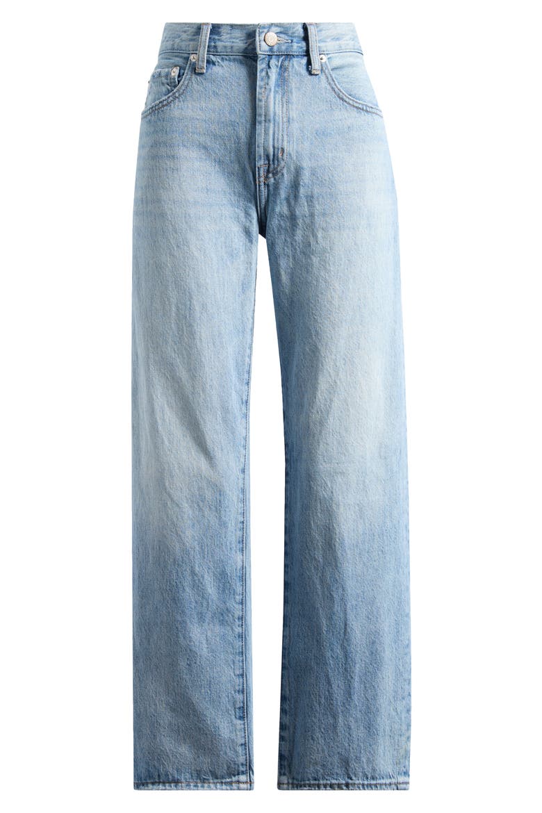 Lexi Distressed Crop Barrel Jeans, Alternate, color, BOWIE