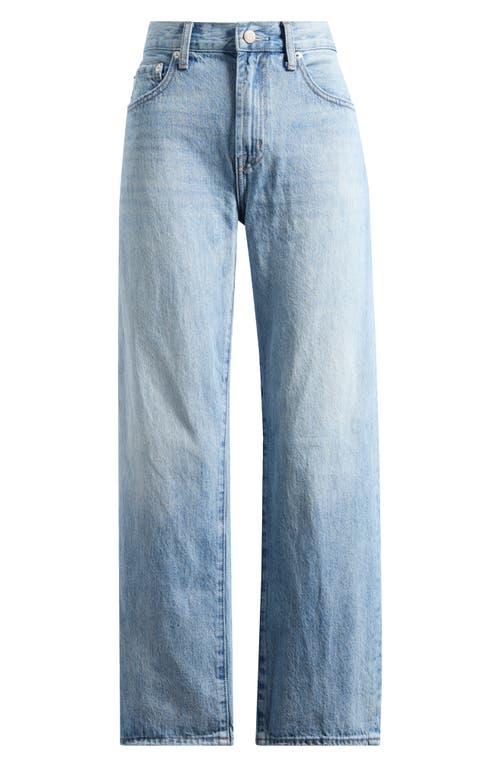 PISTOLA PISTOLA LEXI DISTRESSED ANKLE WIDE LEG JEANS