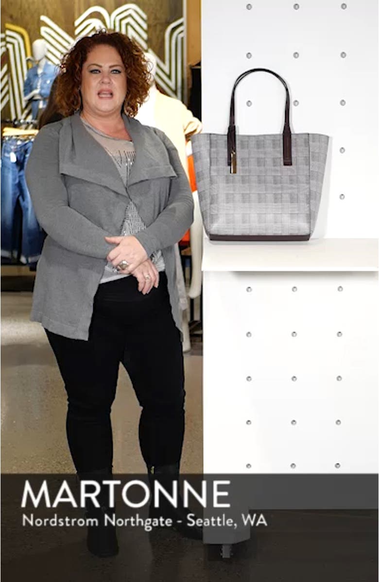 Fran Reversible Leather Tote, sales video thumbnail