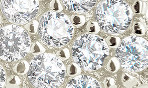Sterling Forever 14k Yellow Gold Plated Sterling Silver Cubic Zirconia Star Stud Earrings In Silver