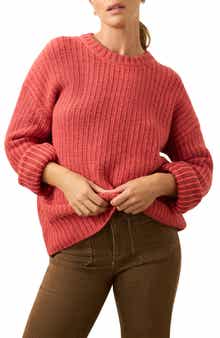 Faherty Heirloom Organic Cotton Blend Crewneck Sweater