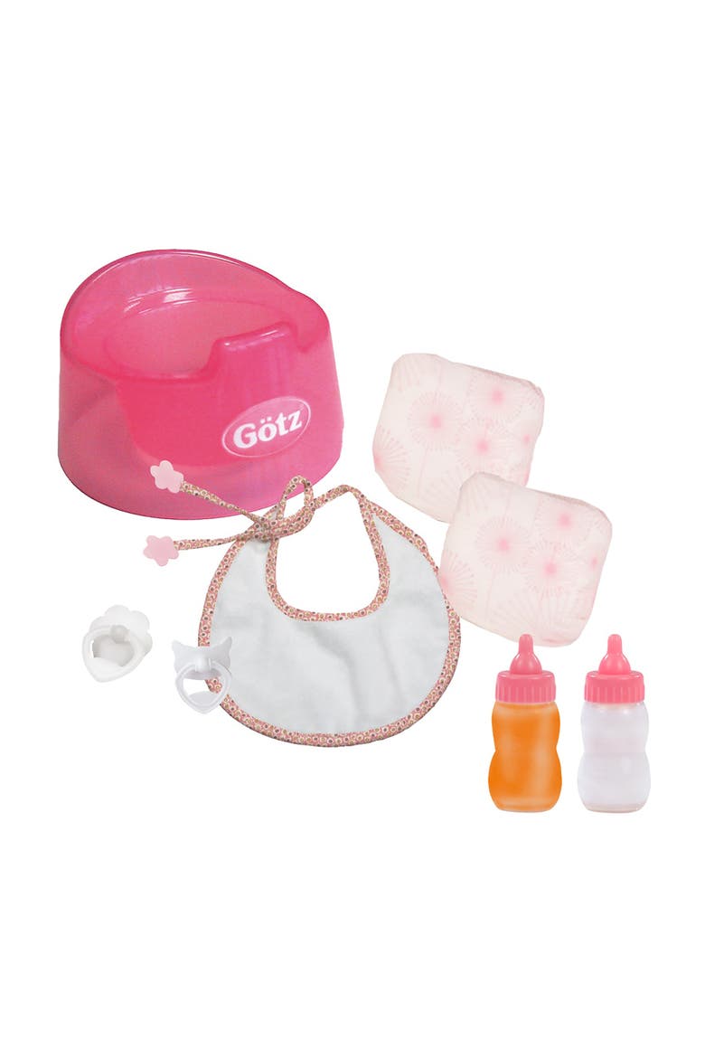 Basic Care Potty Training Set for Baby Dolls up to 16.5", Main, color, Multicolored