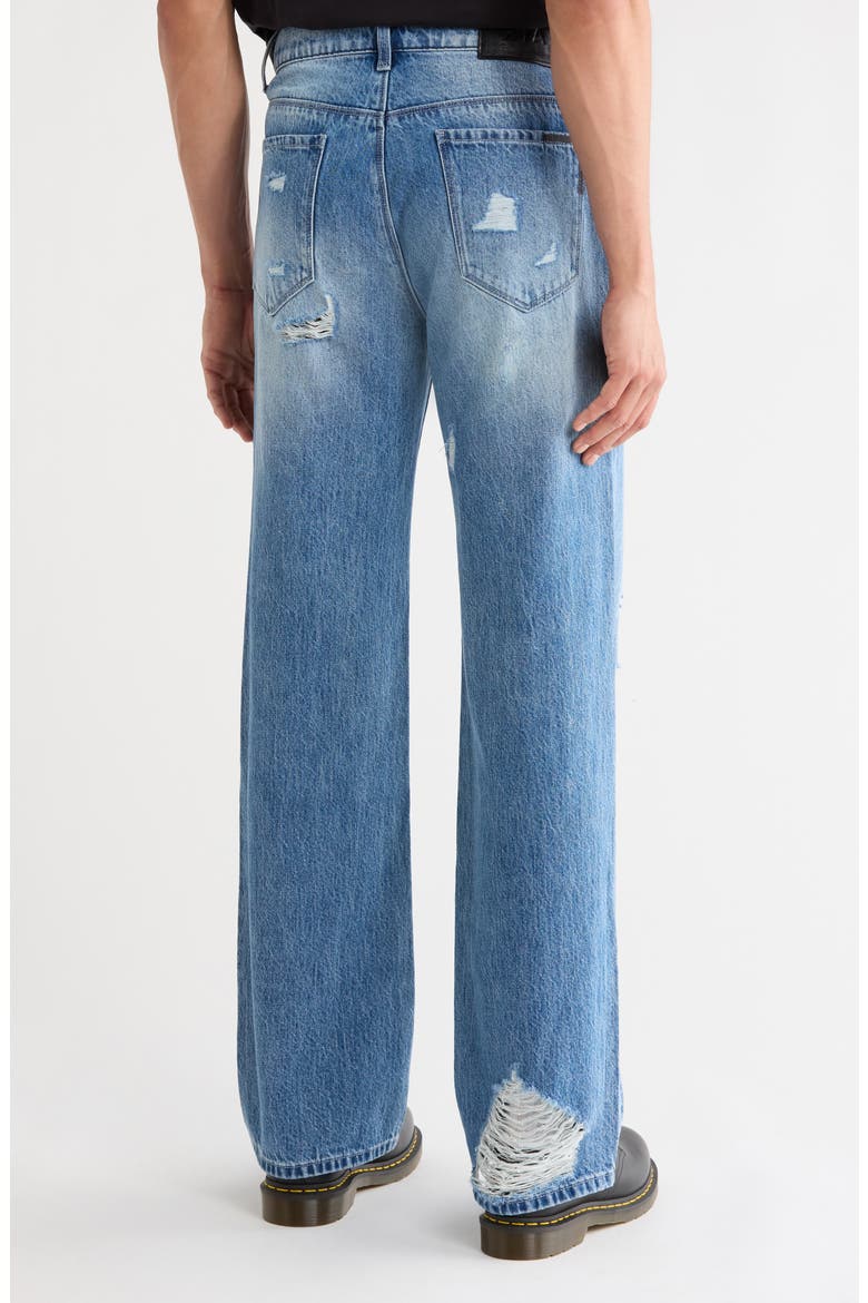 Jonas Straight Leg Jeans, Alternate, color, MEDIUM DISTRESSED WASH