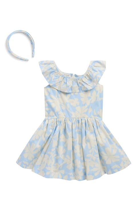 Kids' Print Dress & Headband Set (Little Kid)